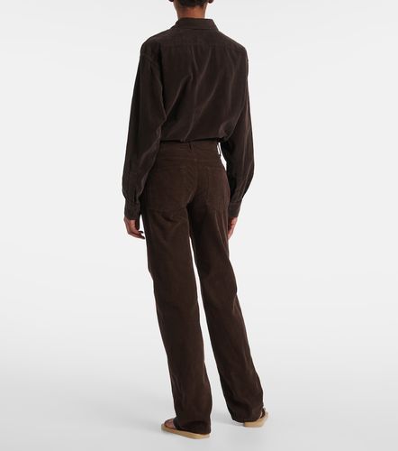 Pantalon droit Carlyl en coton - The Row - Modalova