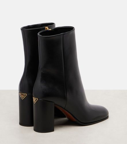 Prada Bottines en cuir à logo - Prada - Modalova