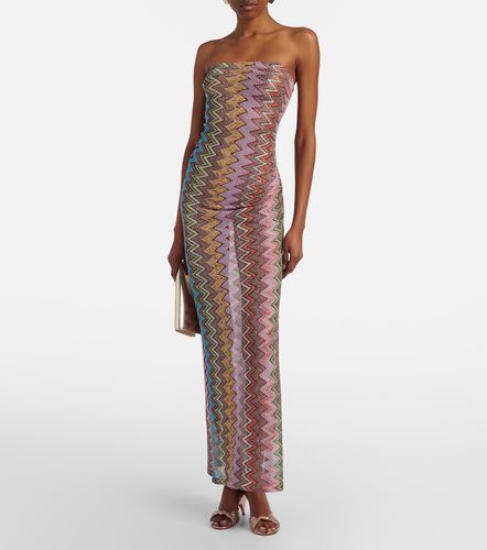 Missoni Robe longue Zigzag en lamé - Missoni - Modalova
