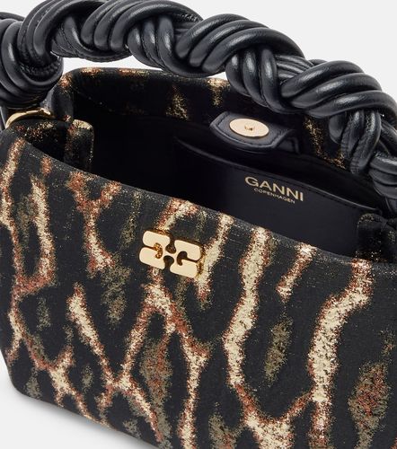 Sac Bou Mini en cloqué à anse supérieure - Ganni - Modalova
