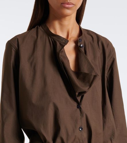 Robe midi Vareuse en coton et soie - Lemaire - Modalova