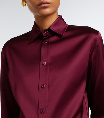 Chemise Cameron II en satin - Ralph Lauren Collection - Modalova