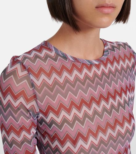 Robe longue Renne en coton à chevrons - Bananhot - Modalova