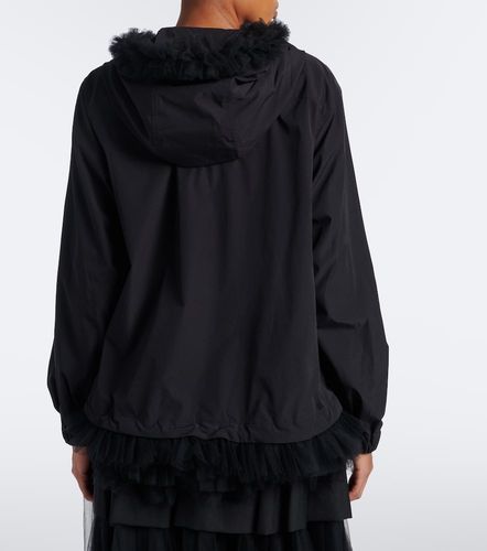 Kei Ninomiya Veste technique à tulle - Noir Kei Ninomiya - Modalova