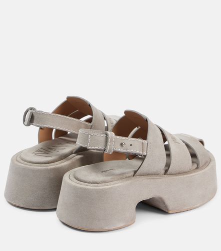 Sandales à plateforme en cuir - JW Anderson - Modalova