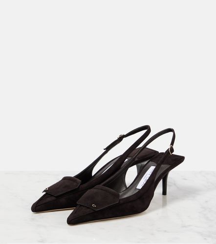 Escarpins slingback Frances 60 en daim - Jimmy Choo - Modalova