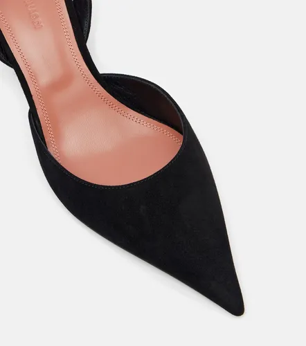 Escarpins slingback Sofia 60 en daim - Amina Muaddi - Modalova