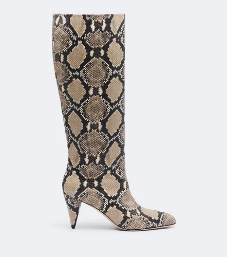 Bottes Maverick en cuir façon serpent - Victoria Beckham - Modalova