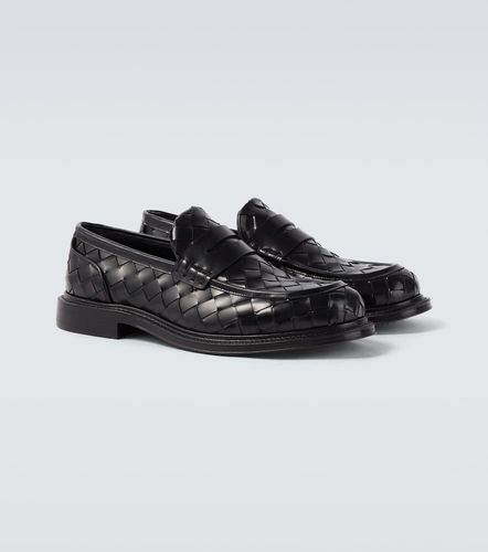 Mocassins James en cuir Intrecciato - Bottega Veneta - Modalova