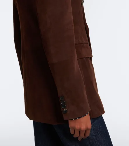 Blazer Ramona en daim - Ralph Lauren Collection - Modalova