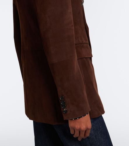 Blazer Ramona en daim - Ralph Lauren Collection - Modalova