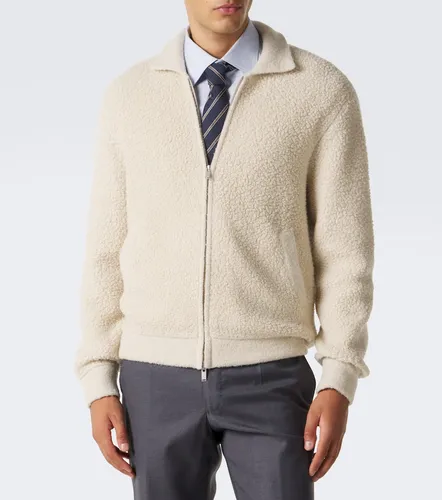 Veste Teddy en laine mélangée - Lardini - Modalova