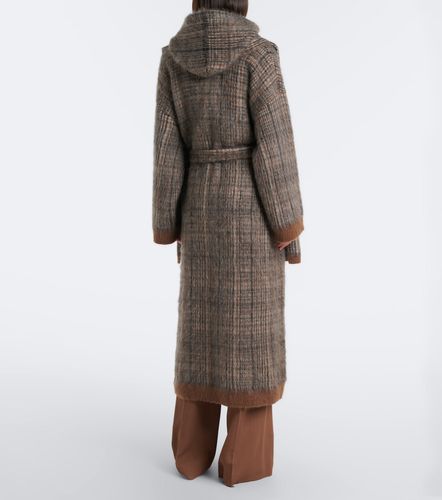 Manteau portefeuille en mohair et laine mélangés - Brunello Cucinelli - Modalova