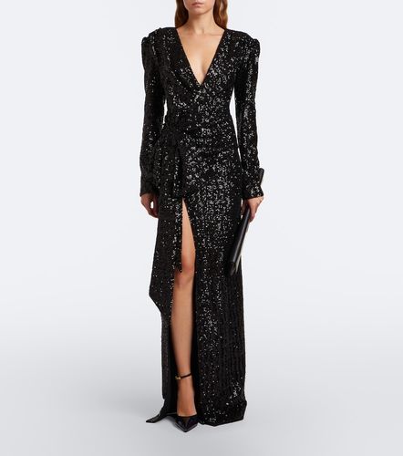 Balmain Robe longue à sequins - Balmain - Modalova