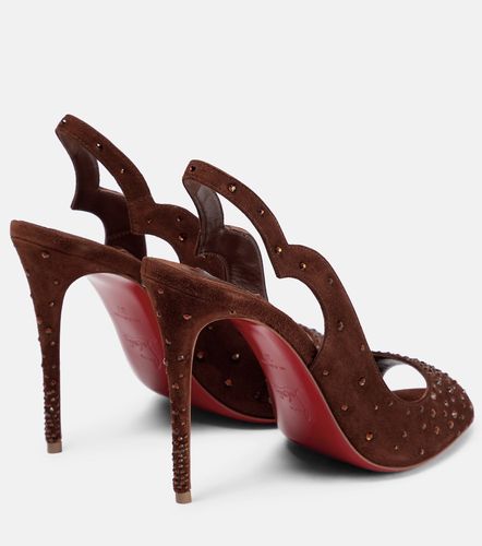 Sandales Nudes Degrachick en daim - Christian Louboutin - Modalova