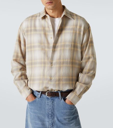 Chemise en laine à carreaux - Auralee - Modalova