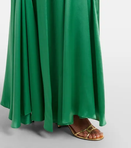 Robe longue en soie à broderie - Xu Zhi - Modalova