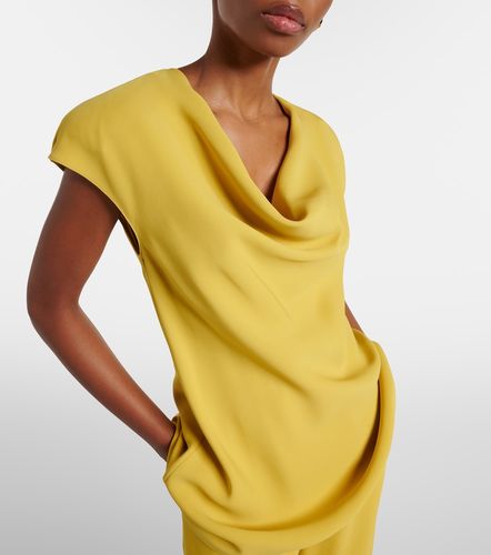 Top drapé en Cady Couture - Valentino Garavani - Modalova