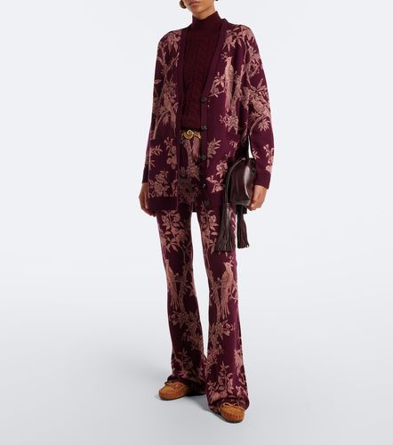 Pantalon évasé en laine mélangée - Etro - Modalova