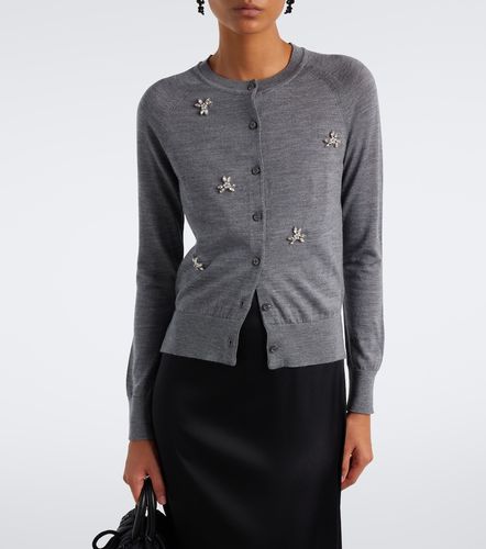 Cardigan en laine et soie à ornements - Simone Rocha - Modalova