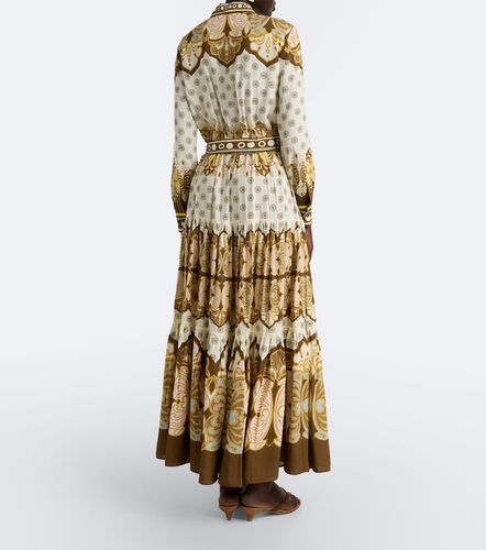 Robe chemise Bellini en voile à imprimé - La DoubleJ - Modalova