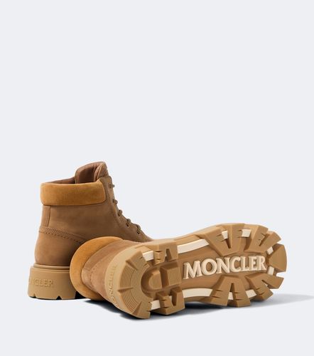 Moncler Bottines Peak City en daim - Moncler - Modalova
