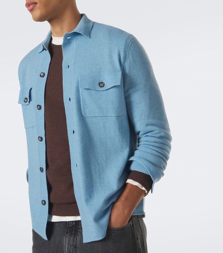 Chemise en laine et cachemire - Allude - Modalova