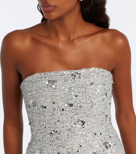 Robe bustier Kit en tweed à sequins - Simkhai - Modalova