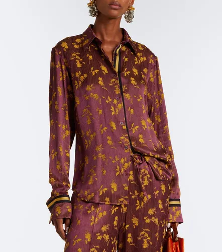 Chemise en jacquard à fleurs - Dries Van Noten - Modalova