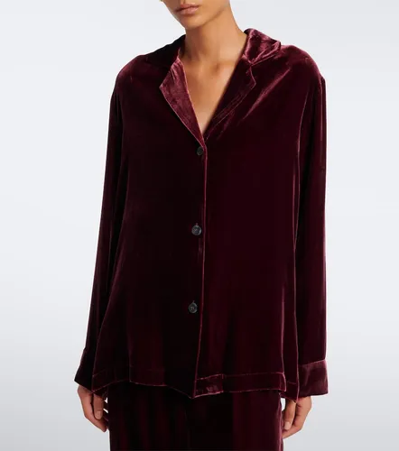 Asceno Chemise Calabasas en velours - Asceno - Modalova
