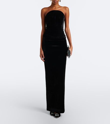 Top bustier en velours - Roland Mouret - Modalova