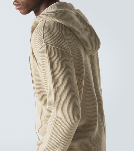 Sweat-shirt à capuche en laine vierge - Rick Owens - Modalova
