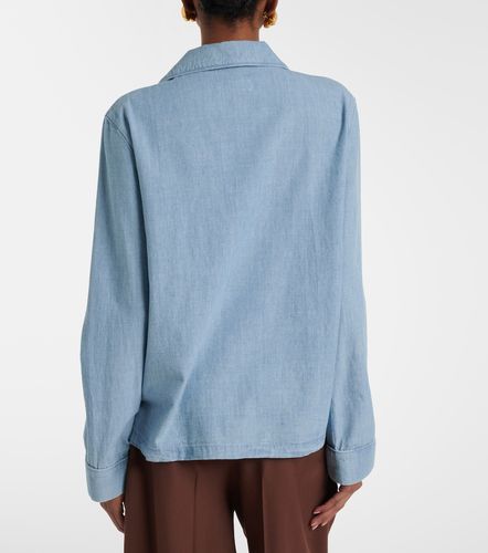 Chemise Cassandre en denim - Saint Laurent - Modalova