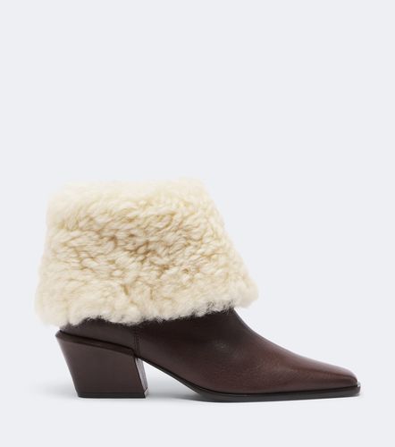 Bottines Bettina en cuir et shearling - Paris Texas - Modalova