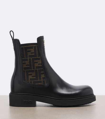 Bottines Chelsea Commando en cuir - Fendi - Modalova