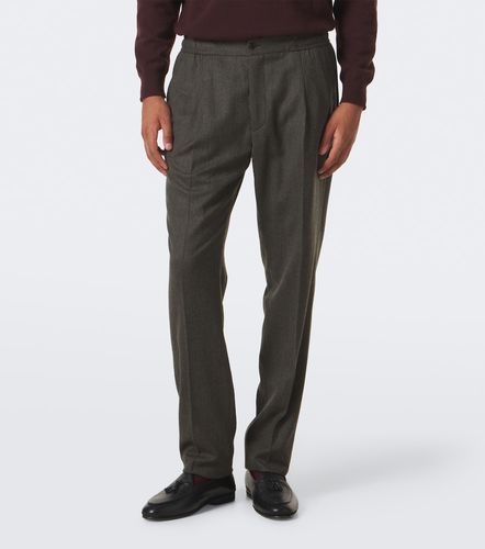 Pantalon droit en laine vierge - Rubinacci - Modalova
