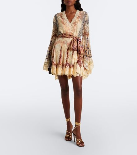 Robe portefeuille Valiant en dentelle - Zimmermann - Modalova