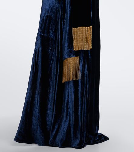 Etro Robe longue en velours - Etro - Modalova