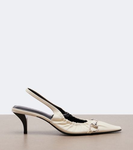 Escarpins slingback Vittoria en cuir - Gucci - Modalova