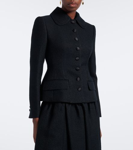 Blazer en laine et soie mélangées - Dolce&Gabbana - Modalova