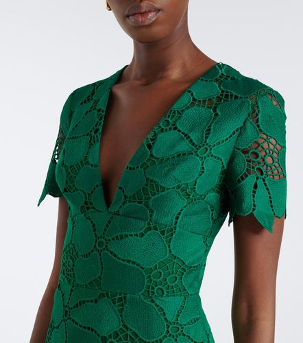 Robe de cocktail en guipure - Elie Saab - Modalova