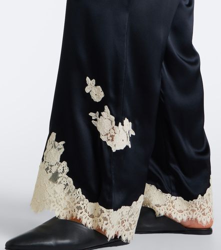 Dôen Pantalon ample Lavon en soie à dentelle - Doen - Modalova
