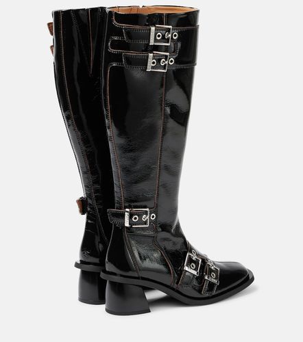 Bottes Feminine en cuir synthétique - Ganni - Modalova