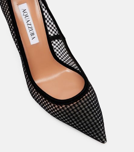 Escarpins Nude 105 en velours - Aquazzura - Modalova