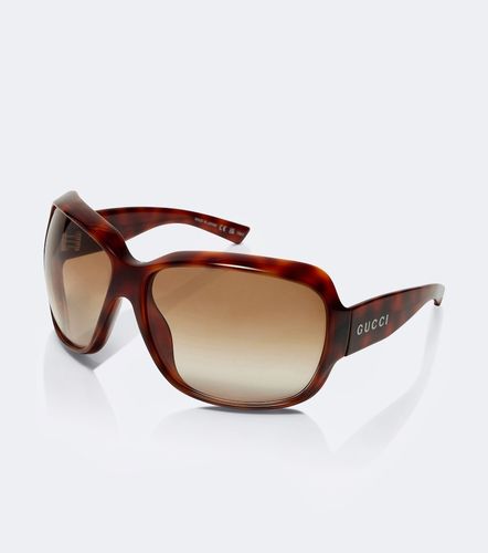 Lunettes de soleil carrées Script - Gucci - Modalova