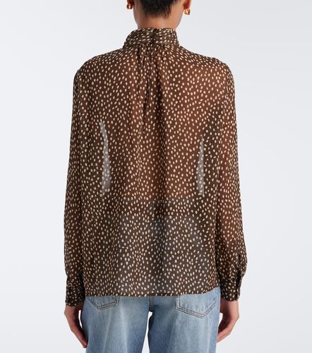 Blouse Remie en soie à pois - Nili Lotan - Modalova