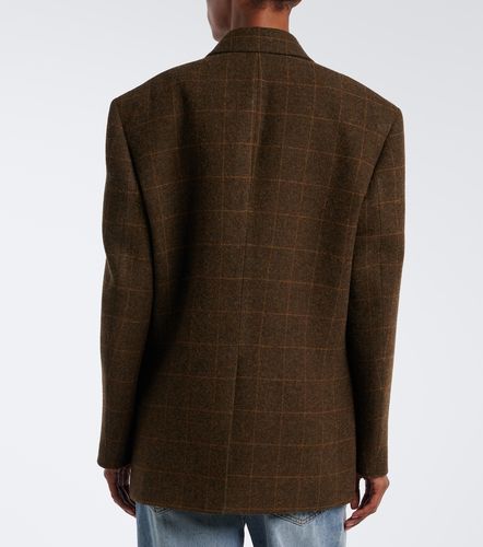 Róhe Blazer oversize en laine à carreaux - Rohe - Modalova