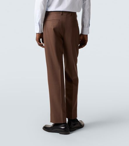 Pantalon droit en coton et laine - Zegna - Modalova