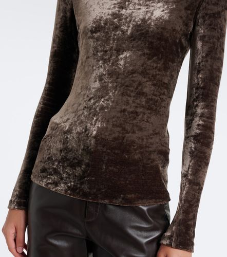 Top Ilene en velours - Ralph Lauren Collection - Modalova