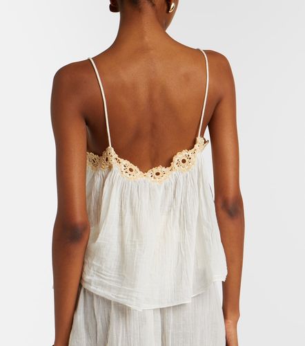 Top Alessia en coton à finitions en crochet - Ulla Johnson - Modalova